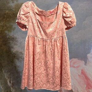 Babydoll Puff Sleeve Dress